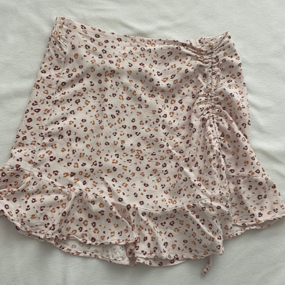 Leopard Print Skirt